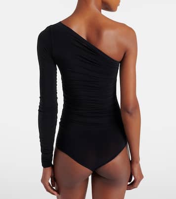 Body drapeado semitransparente | Wolford