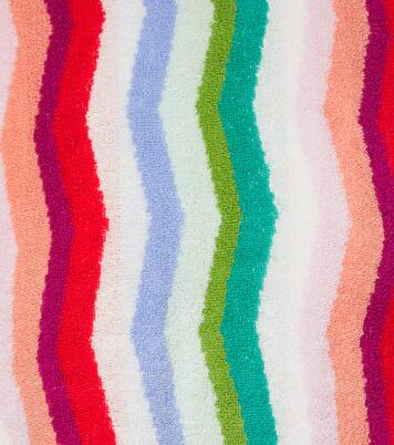 Wave cotton terry bathrobe | Missoni