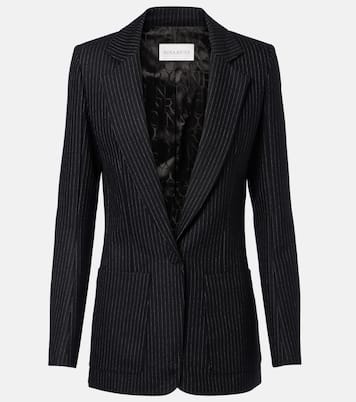 Pinstripe wool-blend blazer | Nina Ricci