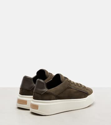 Suede platform sneakers | Max Mara