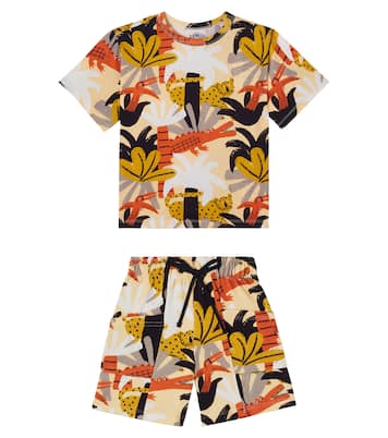 Set de camiseta y shorts de algodón | Fábula