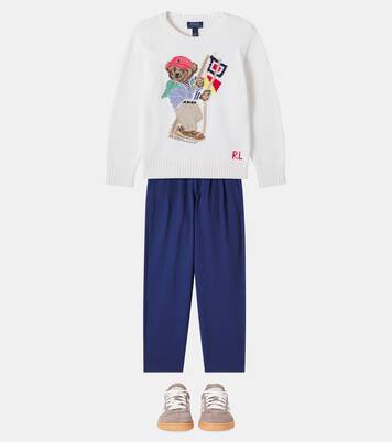Polo Bear cotton sweater | Polo Ralph Lauren Kids