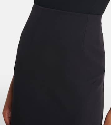 Crêpe pencil skirt | Roland Mouret