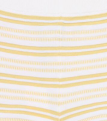 Bébé – Short Tiny rayé en coton | Loro Piana Kids