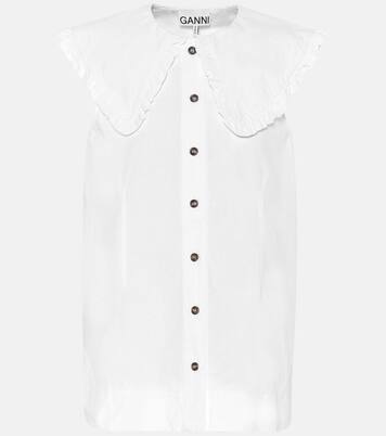 Camicia in popeline di cotone | Ganni