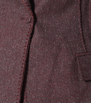 Blazer Minos in lana e seta | Gabriela Hearst