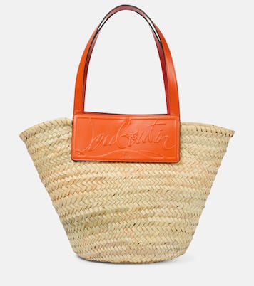Shopper Loubishore in foglie di palma | Christian Louboutin