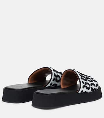 Knit platform sandals | Alaïa