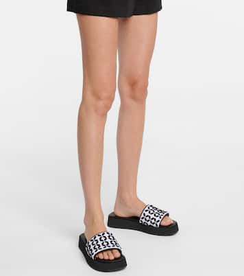 Knit platform sandals | Alaïa