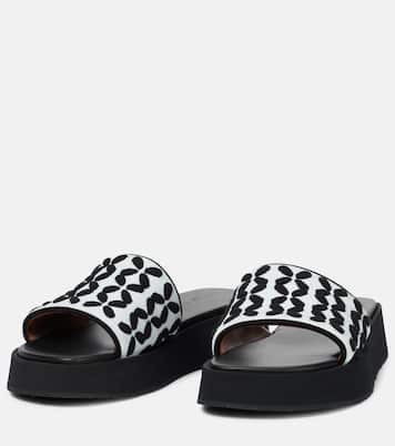 Knit platform sandals | Alaïa