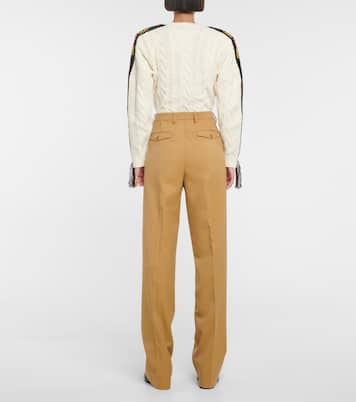Pantalones rectos de tiro alto | Etro