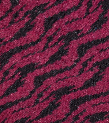 Intarsia-knit wool-blend scarf | Paade Mode