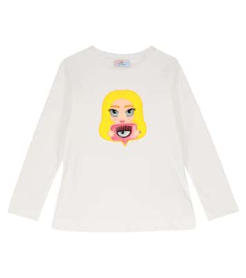 x Chiara Ferragni - Top Mascotte in cotone | Monnalisa