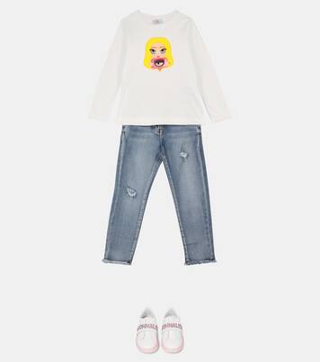 x Chiara Ferragni - Top Mascotte in cotone | Monnalisa