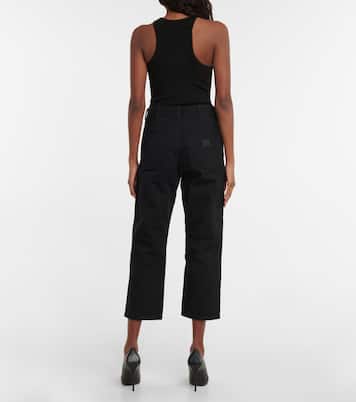 x Carhartt WIP jeans de tiro alto cropped | Wardrobe.NYC