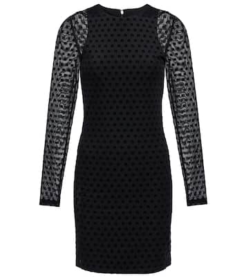 Monique logo mesh minidress | Rotate