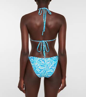 Cancun printed bikini top | Melissa Odabash
