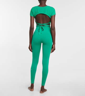 Cropped-Top Ribbed Manifest | Alo Yoga