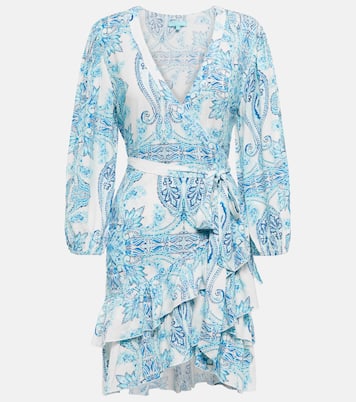 Vestido midi envolvente Tulip estampado | Melissa Odabash