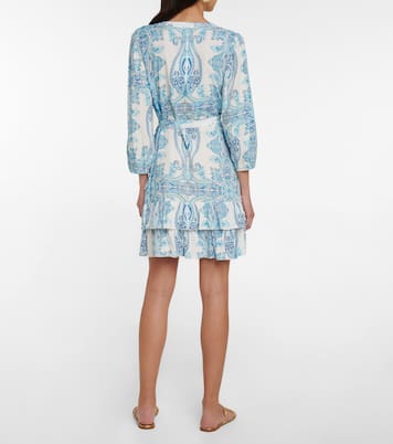 Vestido midi envolvente Tulip estampado | Melissa Odabash