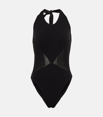 Mesh-insert swimsuit | Alaïa