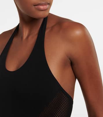 Mesh-insert swimsuit | Alaïa