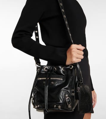 Le Cagole XS leather bucket bag | Balenciaga