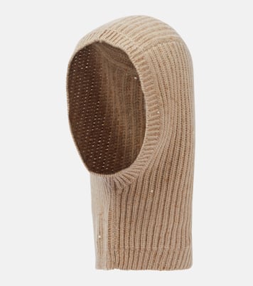 Copricapo in cashmere e seta con paillettes | Brunello Cucinelli