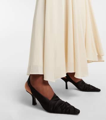 Pumps slingback Water in raso | Khaite