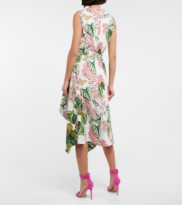 Midikleid aus einem Baumwollgemisch | Oscar de la Renta