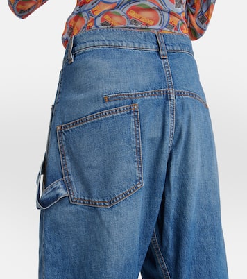 Jeans a gamba larga con ricamo | JW Anderson