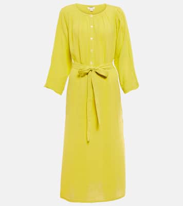 Christelle cotton kaftan midi dress | Velvet
