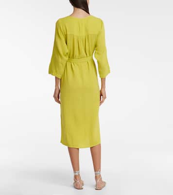 Christelle cotton kaftan midi dress | Velvet