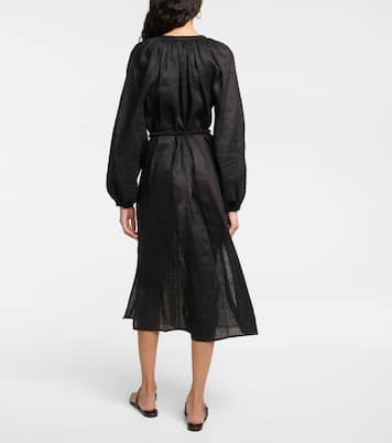 Bestickter Kaftan aus Leinen | Tory Burch
