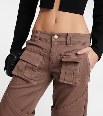 Pantalon cargo en toile de coton | Blumarine