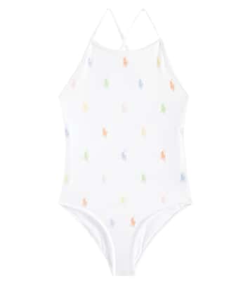 Bestickter Badeanzug | Polo Ralph Lauren Kids