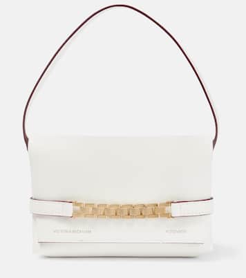 Bridal Mini Chain leather shoulder bag | Victoria Beckham
