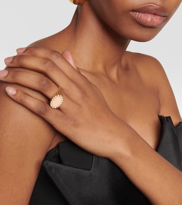 Margarita Brillante 18kt yellow gold ring with diamonds | Aliita