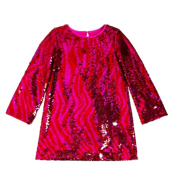 Sequined jersey dress | Monnalisa