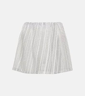 Minifalda de punto en zigzag | Missoni Mare