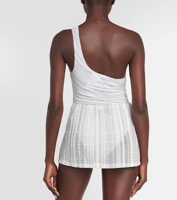 Minifalda de punto en zigzag | Missoni Mare