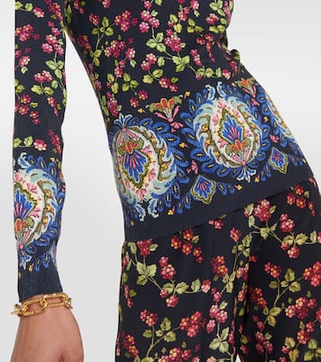 Printed silk-blend sweaters | Etro