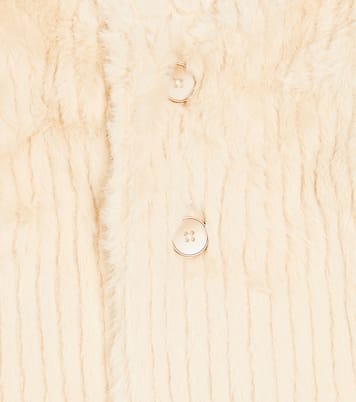 Bébé – Veste sans manches Tinge en fourrure synthétique | Donsje