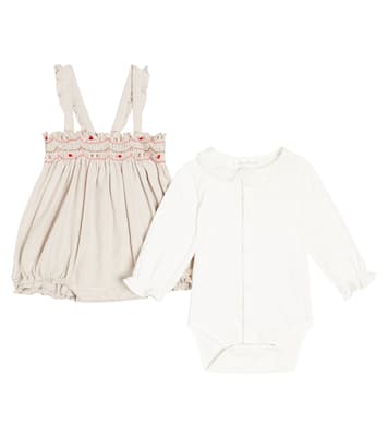 Baby bodysuit and dungarees set | Tartine et Chocolat
