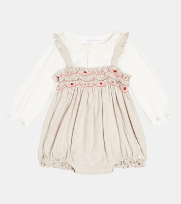 Baby bodysuit and dungarees set | Tartine et Chocolat