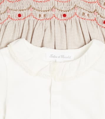 Baby bodysuit and dungarees set | Tartine et Chocolat