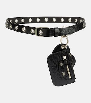 Ceinture Le Cagole Charms en cuir | Balenciaga