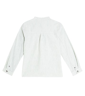 Striped cotton and linen shirt | Tartine et Chocolat