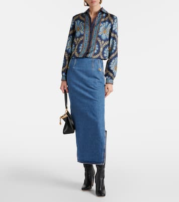 Gonna lunga di jeans | Etro