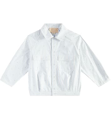 GG striped cotton jacket | Gucci Kids